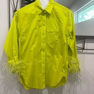 J. Crew Neon Yellow Shirt